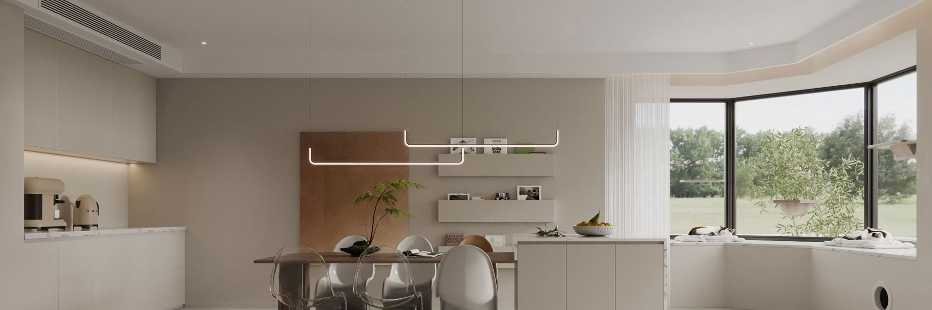 Lak slaapkamer en loop in kamerkasten in kamerkasten